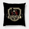 Rugby Throw Pillow Official Rugby Merch