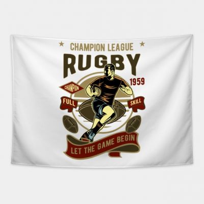 Vintage Rugby League Tapestry Official Rugby Merch