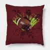 Grunge Rugby Throw Pillow Official Rugby Merch