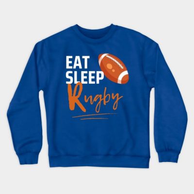 Eat Sleep Rugby Crewneck Sweatshirt Official Rugby Merch