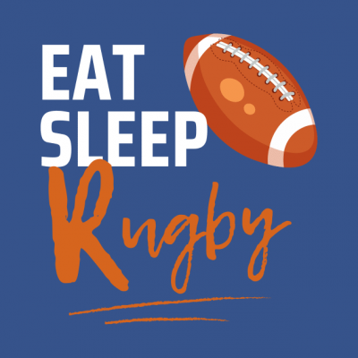 Eat Sleep Rugby Crewneck Sweatshirt Official Rugby Merch