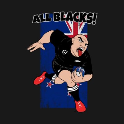 Funny All Blacks T Shirt New Zealands National Rug Tank Top Official Rugby Merch