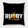 Rugby Throw Pillow Official Rugby Merch