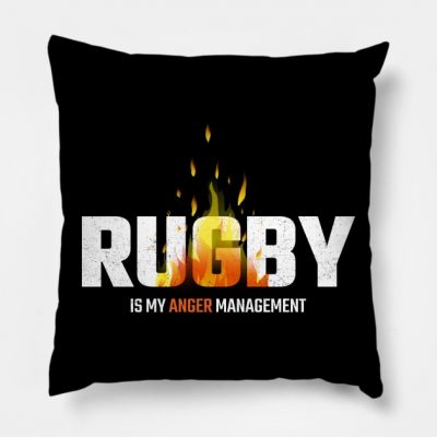 Rugby Throw Pillow Official Rugby Merch