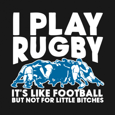 I Play Rugby Tank Top Official Rugby Merch