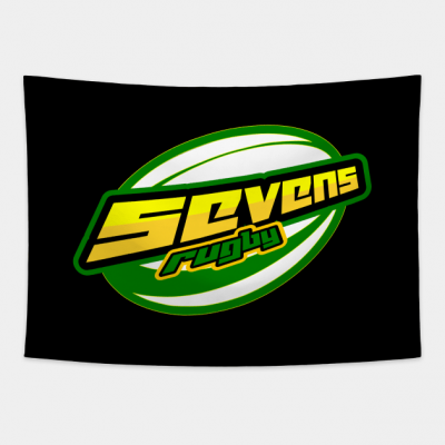 Rugby Sevens Design Tapestry Official Rugby Merch