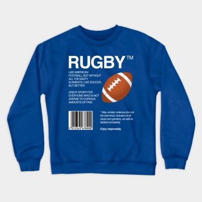 Rugby Crewneck Sweatshirt Official Rugby Merch