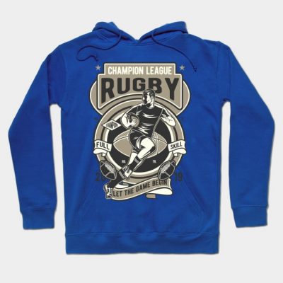 Champion League Rugby Hoodie Official Rugby Merch