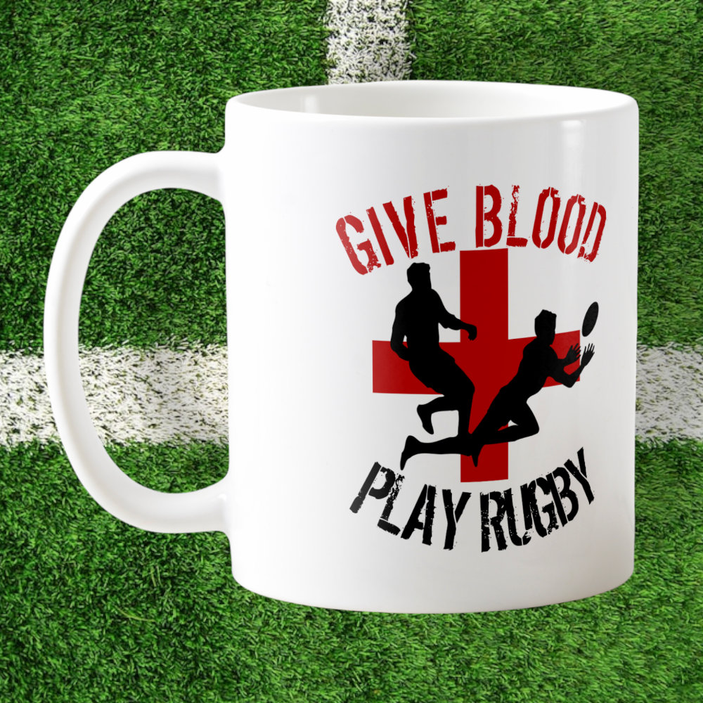 give blood play rugby funny rugby sport coffee mug r nz2b4 1000 - Rugby Gifts Shop