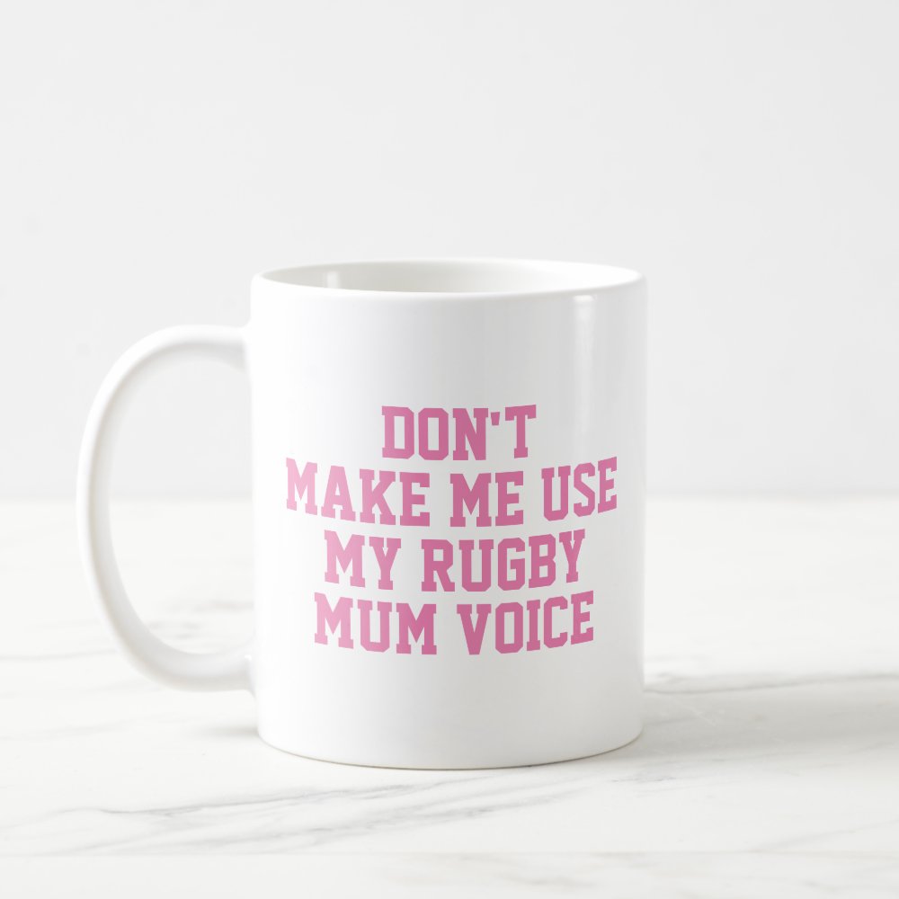 rugby mom gift mug funny quote slogan coach - Rugby Gifts Shop