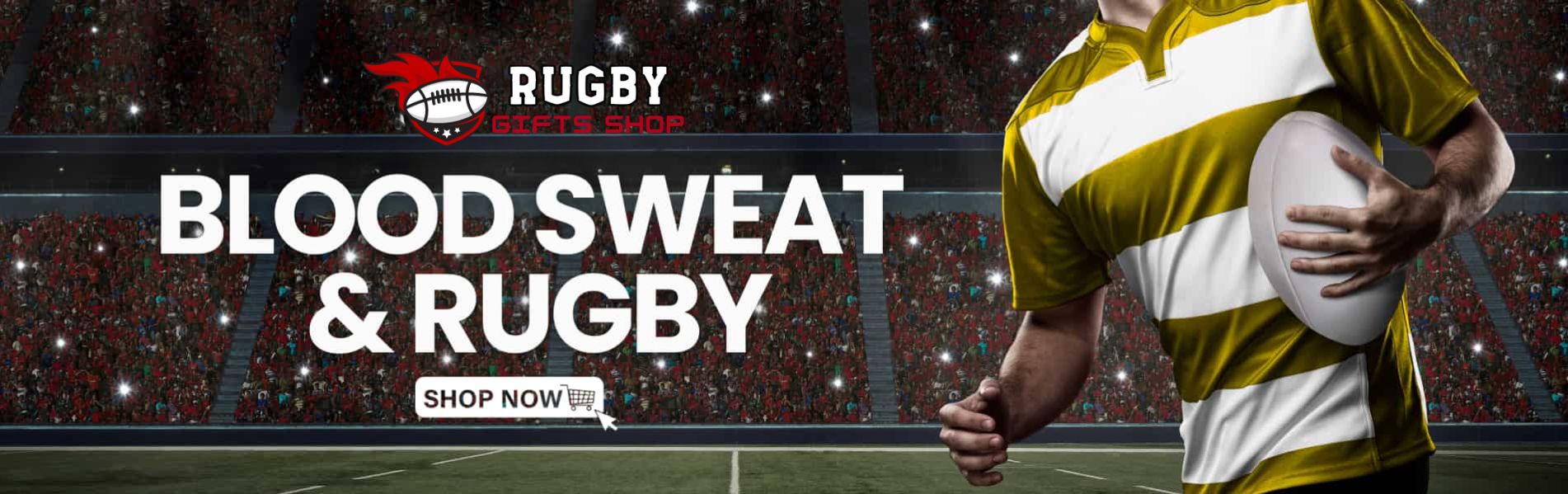 Rugby Gifts Shop Banner